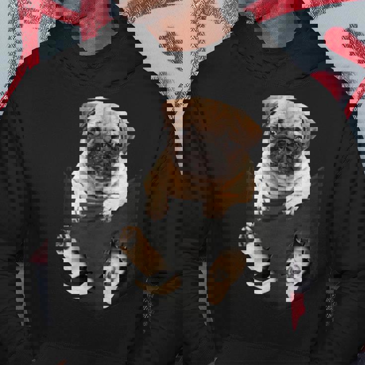 犬好き ギフト パグ イン バッグ パーカー 面白い贈り物