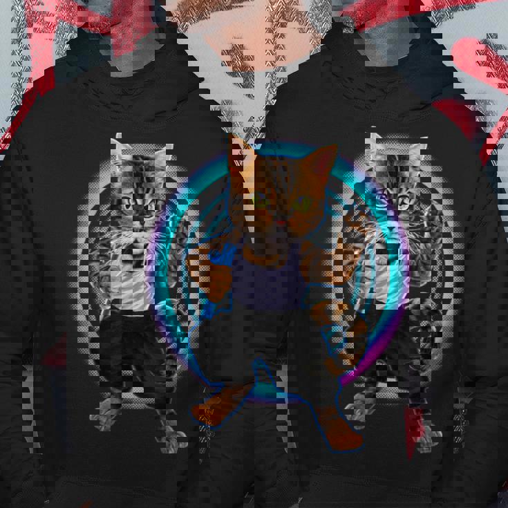 猫 ねこ カンフー パーカー 面白い贈り物