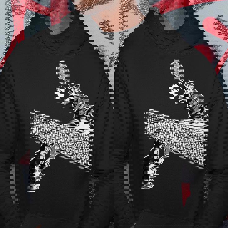 猫 ネコ テニス 面白いtシャツ 文字入り メンズ おもしろ 面白い 服 おもしろグッズ ネタ 浮世絵 パーカー 面白い贈り物