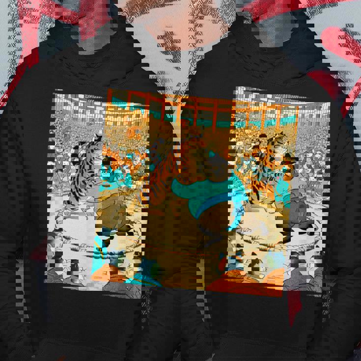 猫 ネコ 相撲 面白いtシャツ 文字入り メンズ おもしろ 面白い 服 おもしろグッズ ネタ 力士 浮世絵 パーカー 面白い贈り物