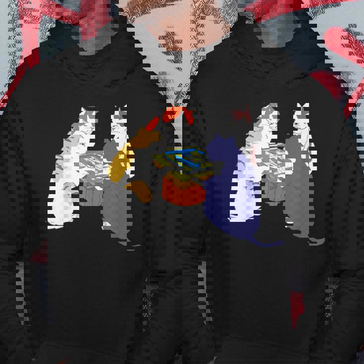 猫 ネコ 麻雀 面白いtシャツ 文字入り メンズ おもしろ 面白い 服 おもしろグッズ ネタ 雀士 パーカー 面白い贈り物