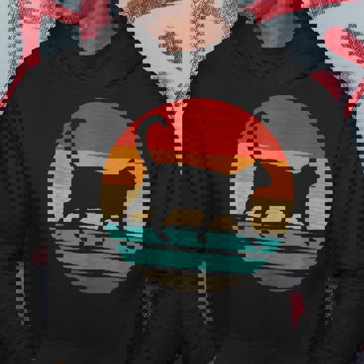 猫 レトロスタイル ビンテージ パーカー 面白い贈り物