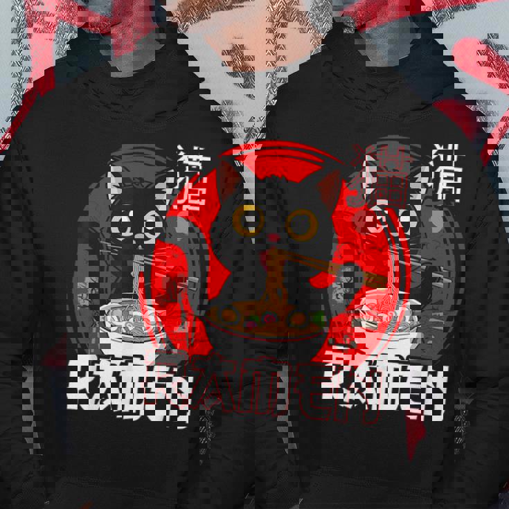 猫 食べる ラーメン 麺 日本 かわいい アニメ 猫 ラーメン 猫 パーカー 面白い贈り物