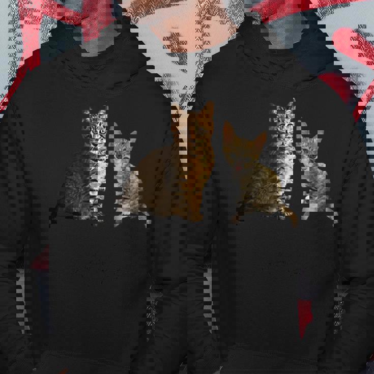 猫のルルとララ パーカー 面白い贈り物