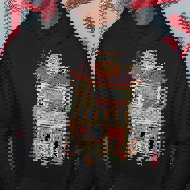 猫カフェ パーカー 面白い贈り物