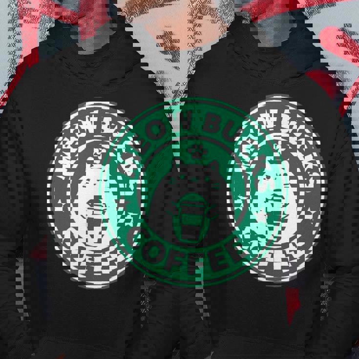 猫バックスコ－ヒ－ スタバ 可愛い カフェ 個性的 パロディ 面白い 笑える パーカー 面白い贈り物