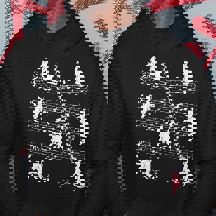 猫好きフルート奏者のためのフルート猫。 パーカー 面白い贈り物