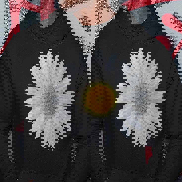 白いデイジーの花、咲くデイジー、花、花、デイジー パーカー 面白い贈り物