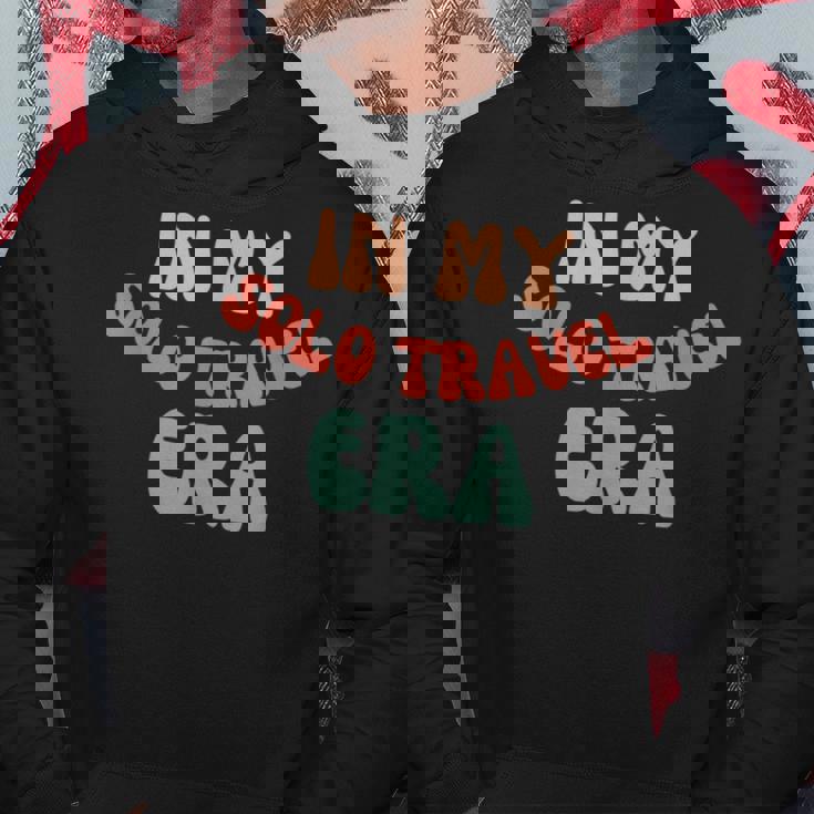 私の一人旅の時代一人旅おもしろい パーカー 面白い贈り物