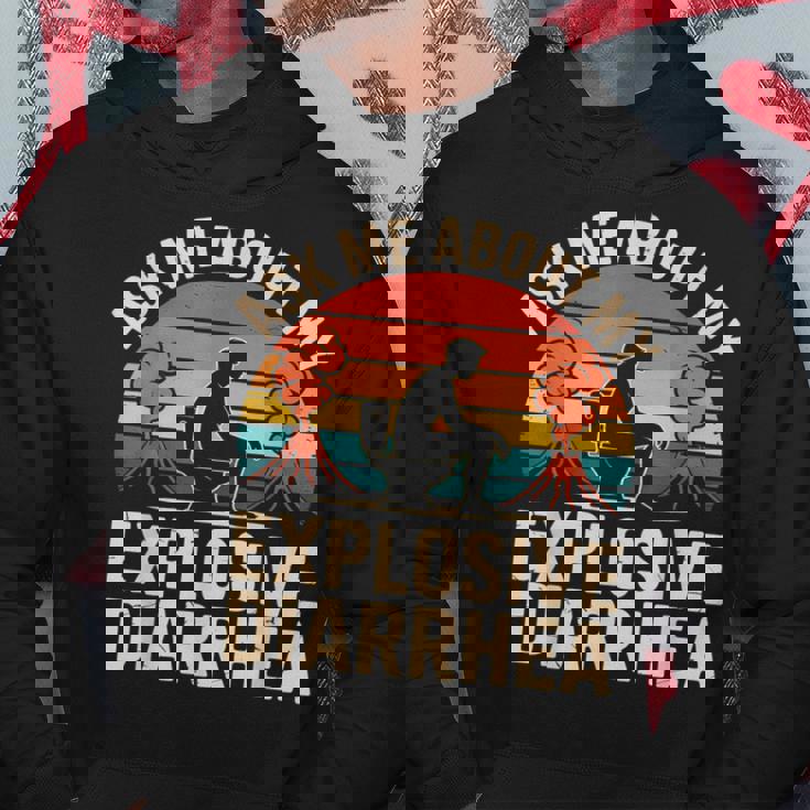 私の爆発的な下痢について私に尋ねてください パーカー 面白い贈り物