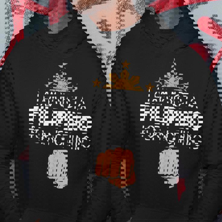 私はフィリピン人ではありません ドゥテルテ Dds ピノイ プライド クール パーカー 面白い贈り物