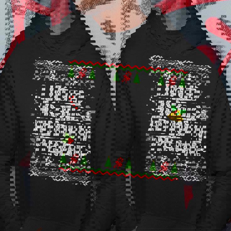 私は彼のベルを鳴らして今妊娠中クリスマス妊娠 パーカー 面白い贈り物