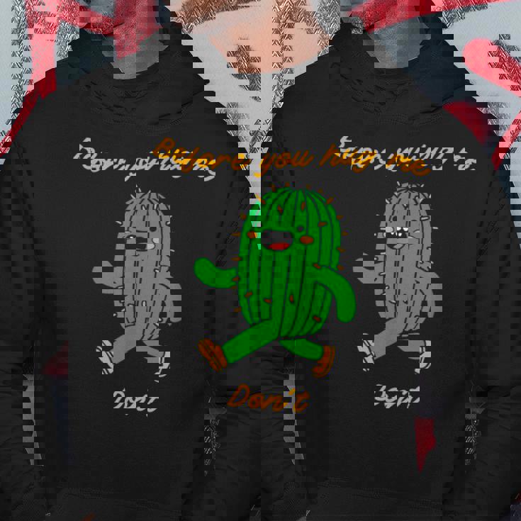 私を抱きしめる前にしないでください パーカー 面白い贈り物