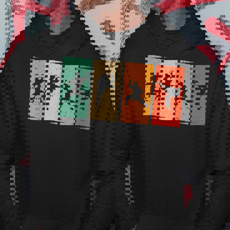 空手戦闘機シルエット空手 パーカー 面白い贈り物