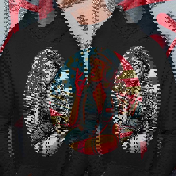 第二次世界大戦 爆撃機 葉巻 喫煙 ピンナップガール パーカー 面白い贈り物