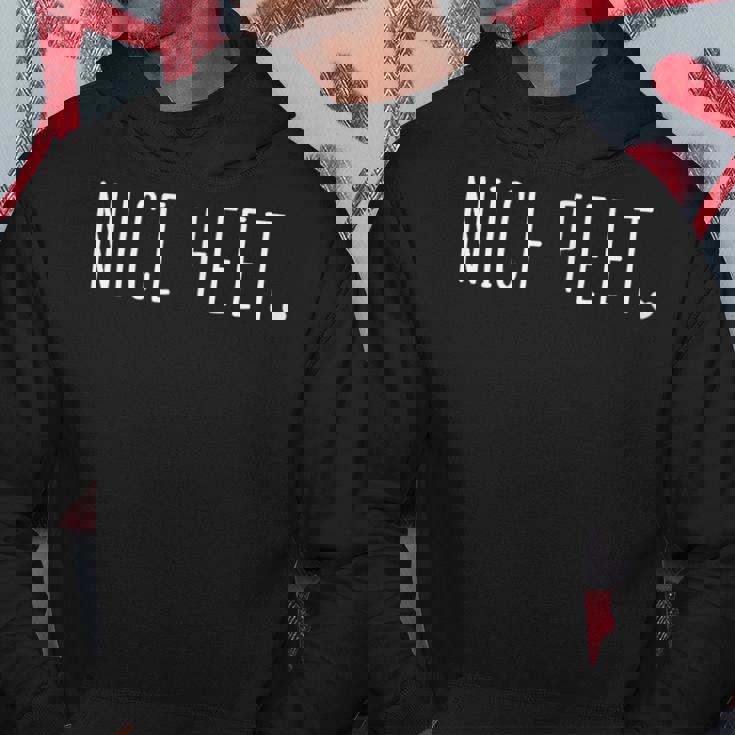 素敵な足足フェチのミニマリスト グラフィック パーカー 面白い贈り物