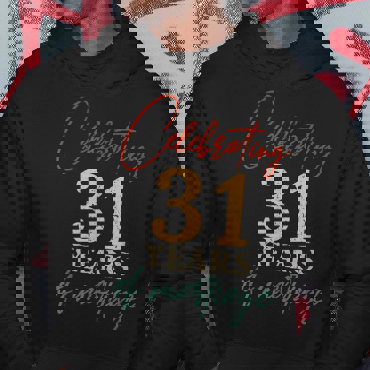 結婚31周年を祝う 結婚31周年 パーカー 面白い贈り物