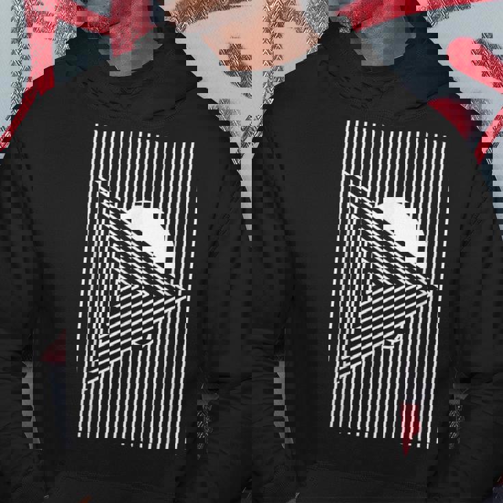 美しいサマーファッション ミニマリスト 抽象アート 幾何学模様 パーカー 面白い贈り物