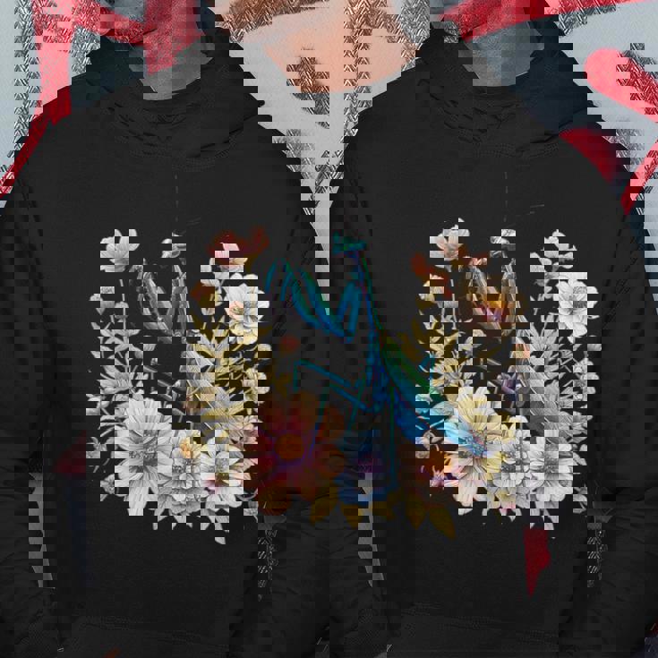 美しい昆虫アート カマキリ パーカー 面白い贈り物