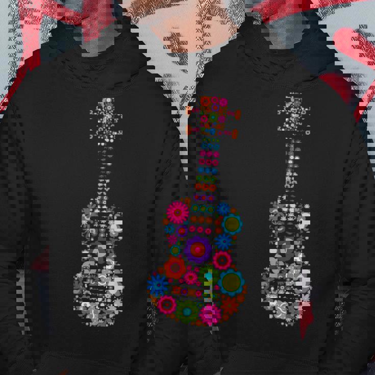 美しい花の4弦ウクレレ楽器 パーカー 面白い贈り物