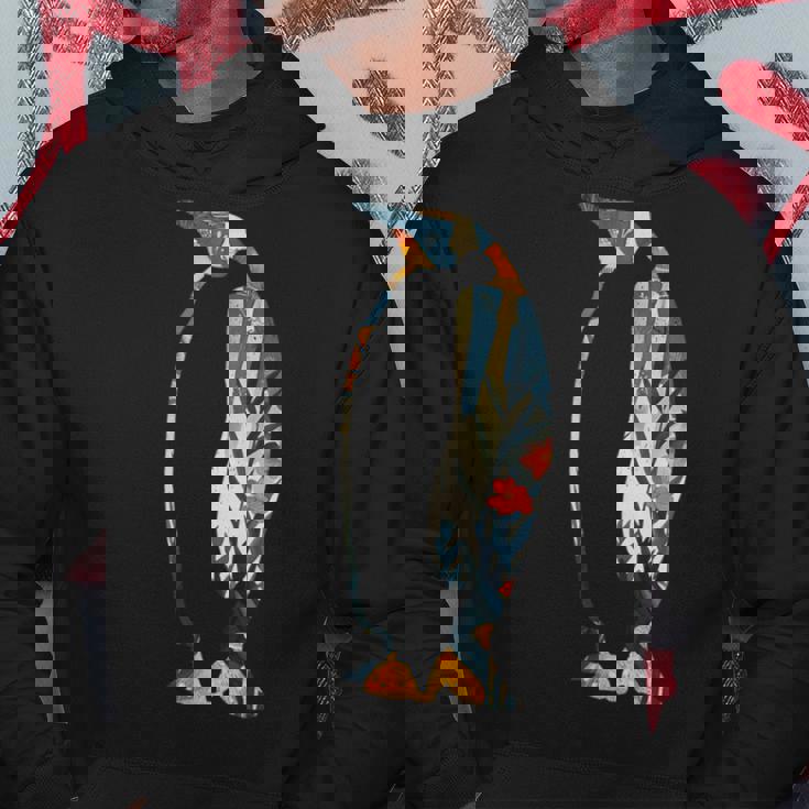 美的シルエット きのこ コタツコア ペンギン パーカー 面白い贈り物