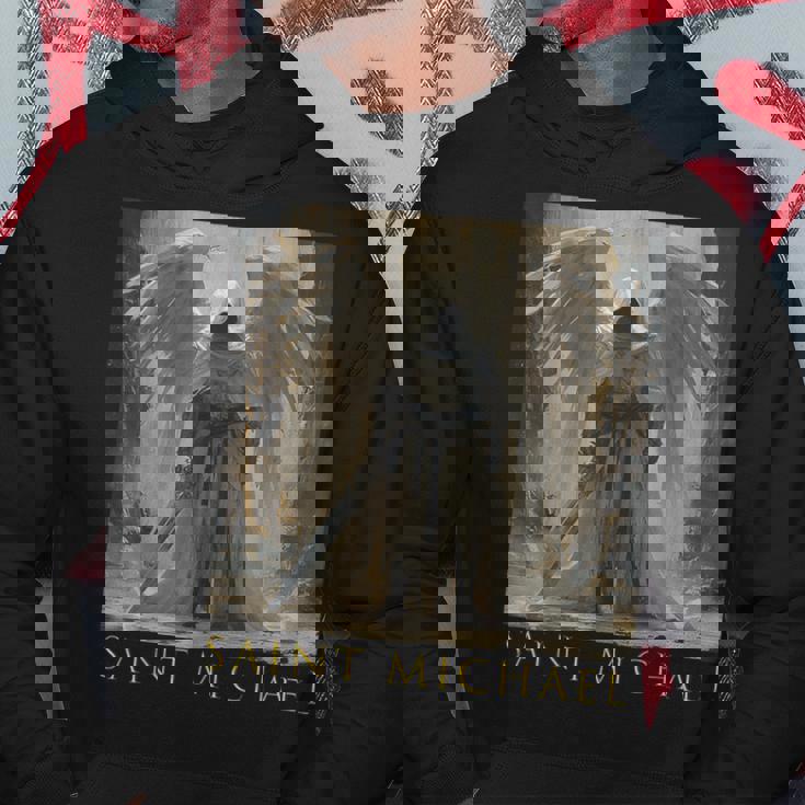 聖ミカエル 大天使 パーカー 面白い贈り物