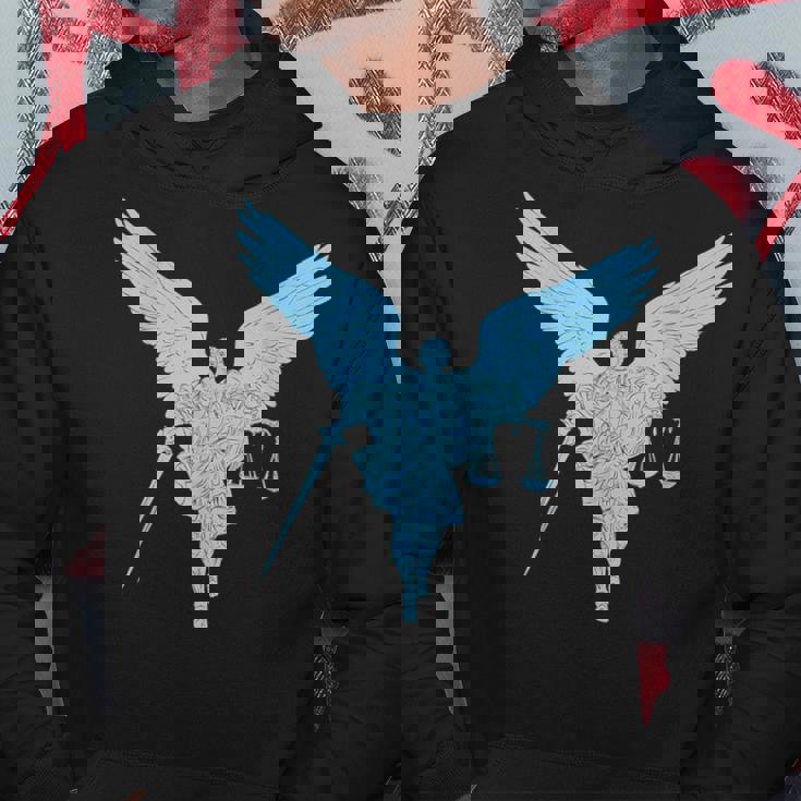 聖ミカエル正義の大天使戦士。キリスト教の信仰 パーカー 面白い贈り物