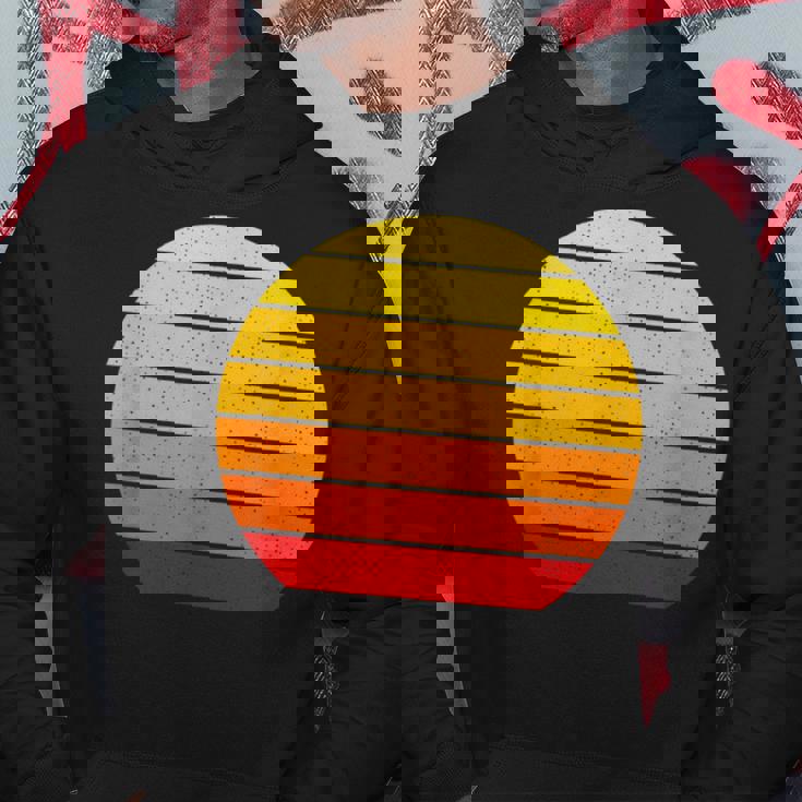 色の縞模様 パーカー 面白い贈り物