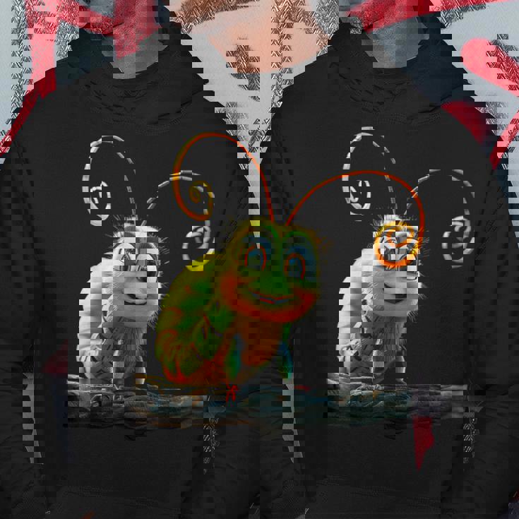 芋虫 面白い芋虫甘い緑の芋虫 パーカー 面白い贈り物