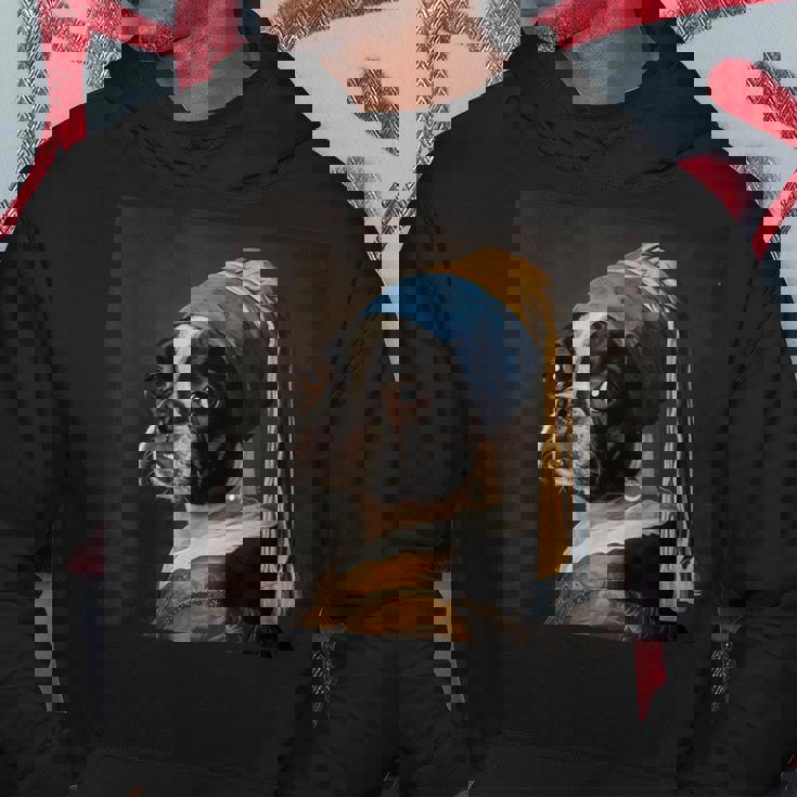 芸術におけるボストンテリア、 パーカー 面白い贈り物