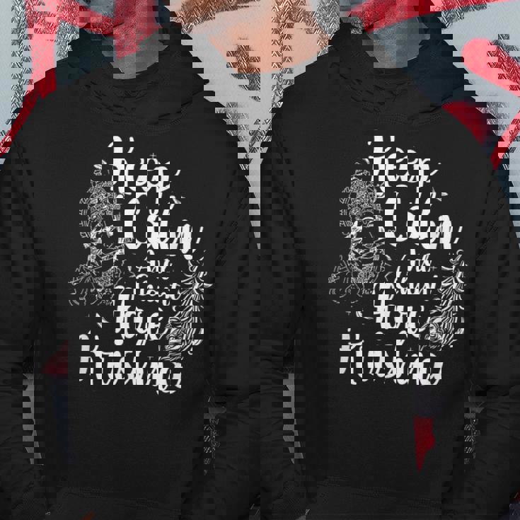 落ち着いてハレクリシュナを唱えろ パーカー 面白い贈り物