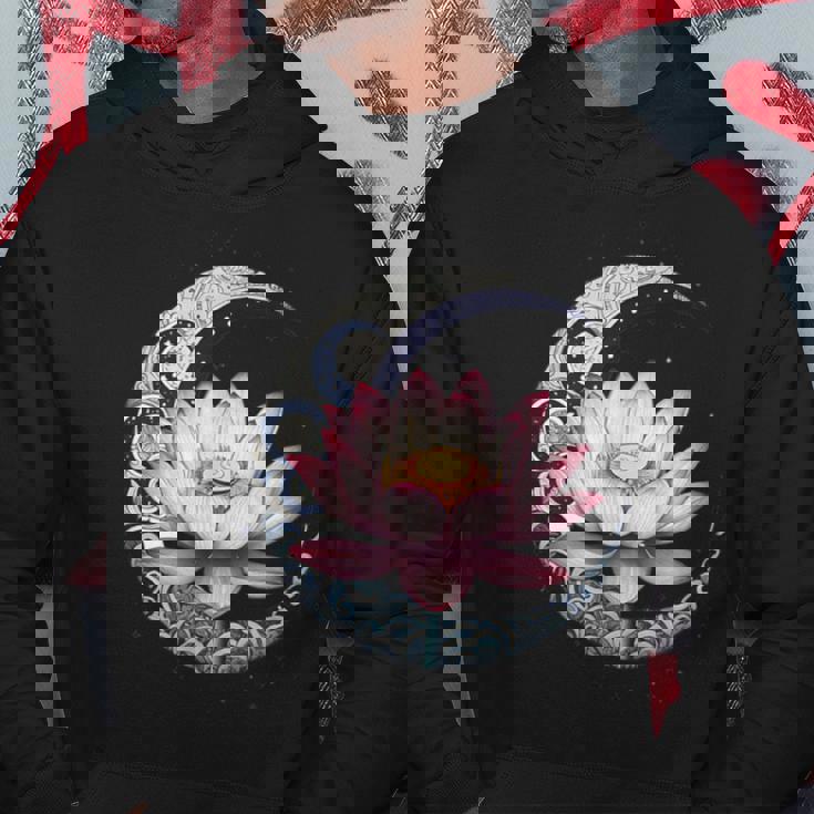 蓮の花 ヨガ 形而上学 パーカー 面白い贈り物