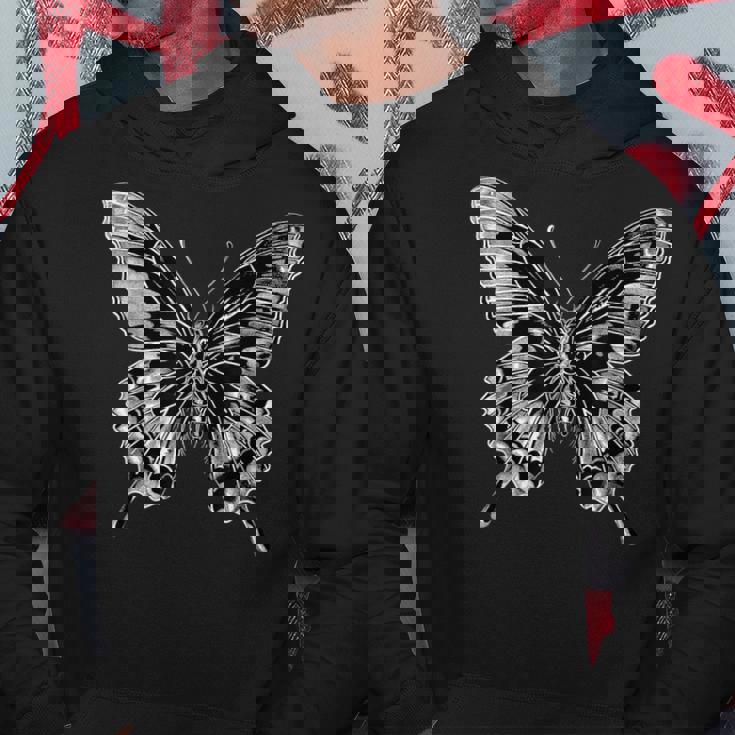 蝶 蝶の翅 蝶 昆虫 蝶 パーカー 面白い贈り物