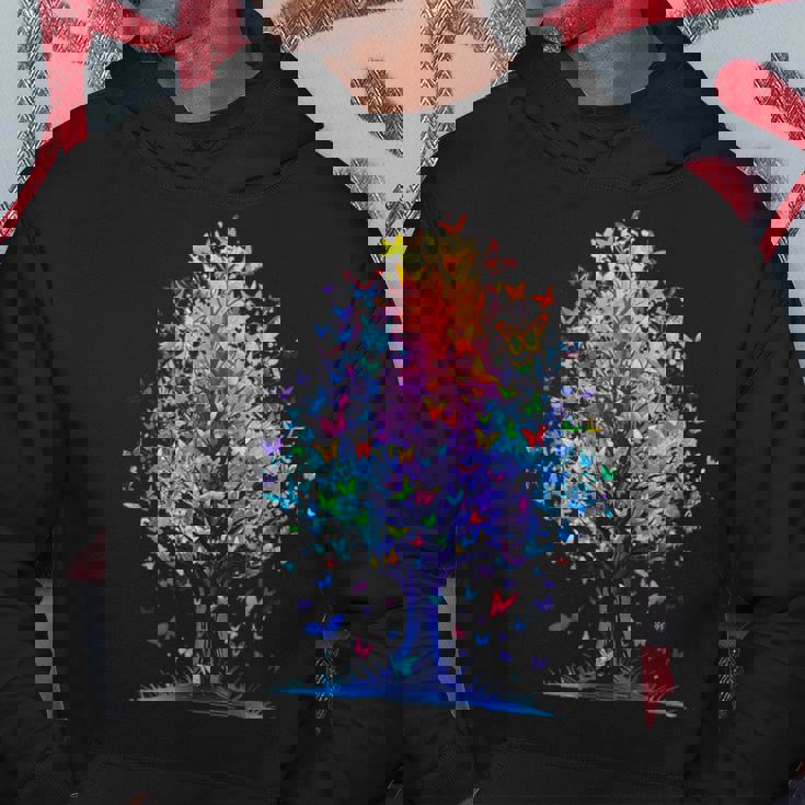 蝶の木の美学 蝶々 美しい美学 パーカー 面白い贈り物