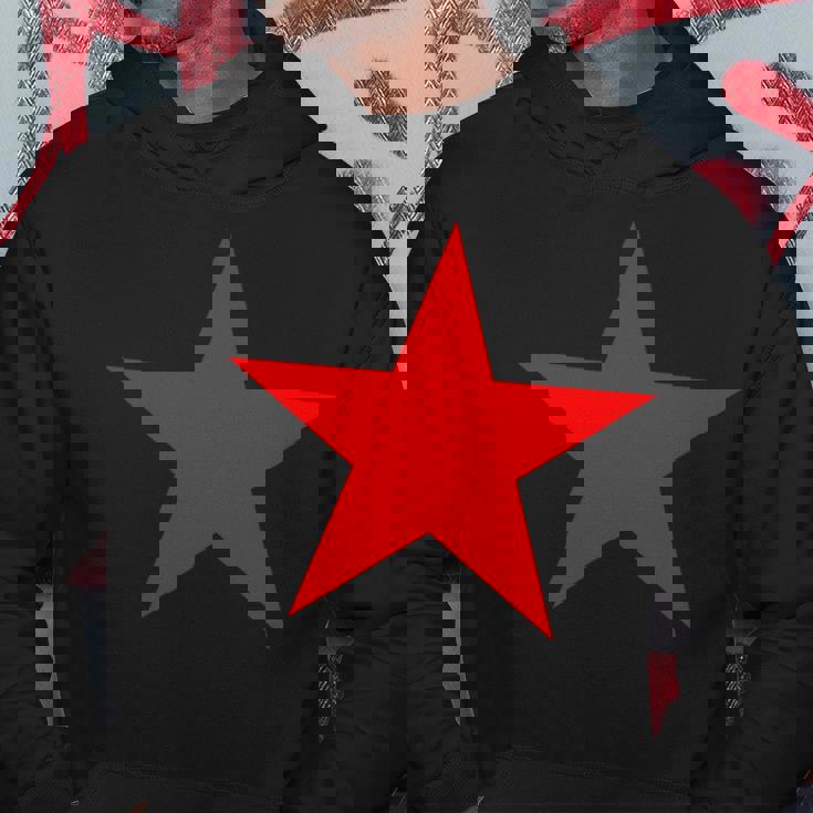 複数のカラーにレッドスター。 パーカー 面白い贈り物