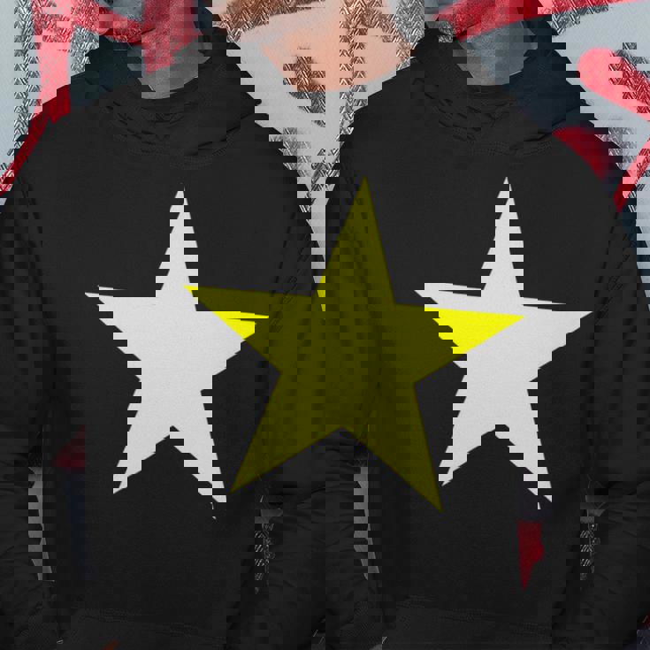 複数の色にイエロースター。 パーカー 面白い贈り物