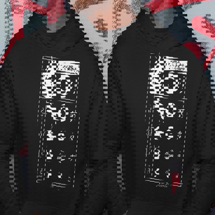 視力検査 おもしろ デザイン リス パーカー 面白い贈り物