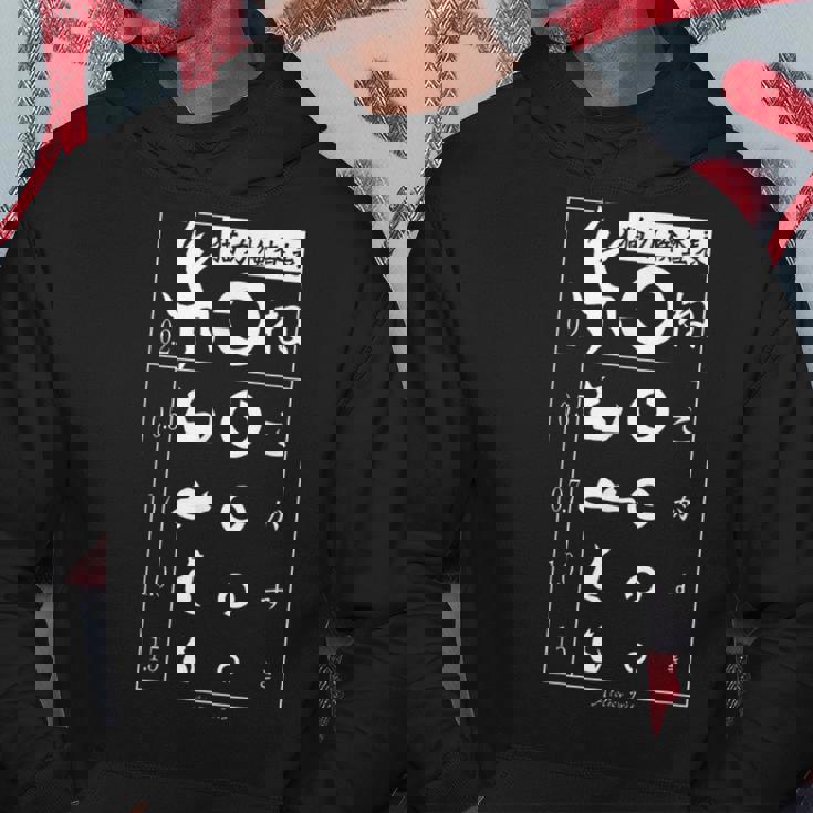 視力検査 おもしろ デザイン 猫 パーカー 面白い贈り物