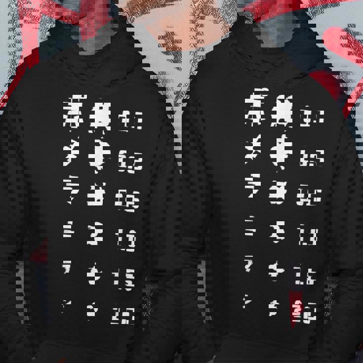 視力検査 ポメラニアン ポメラニアン好き 愛犬家 犬が好き 犬の飼い主 ポメラニアンの飼い主 犬好き パーカー 面白い贈り物