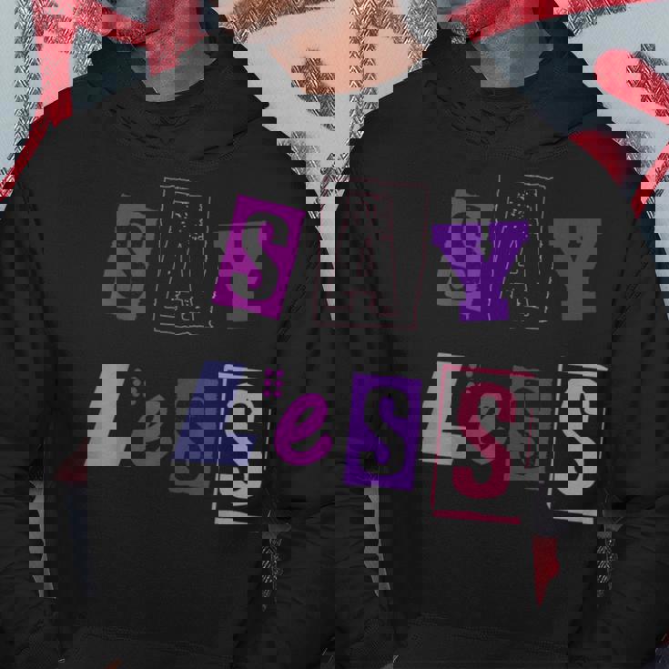 言うことを少なく見積もり-言う量を減らす パーカー 面白い贈り物