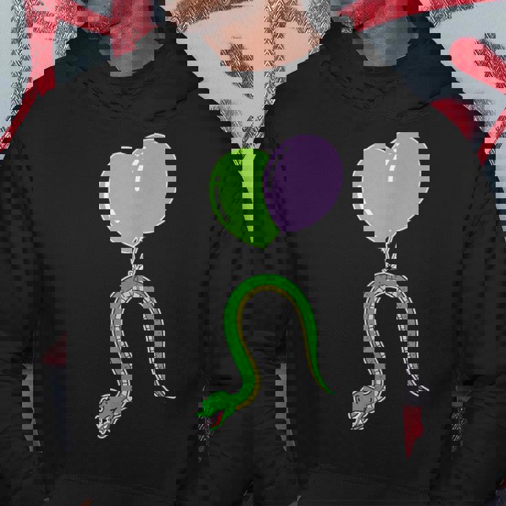 誕生日バルーン付き蛇 パーカー 面白い贈り物