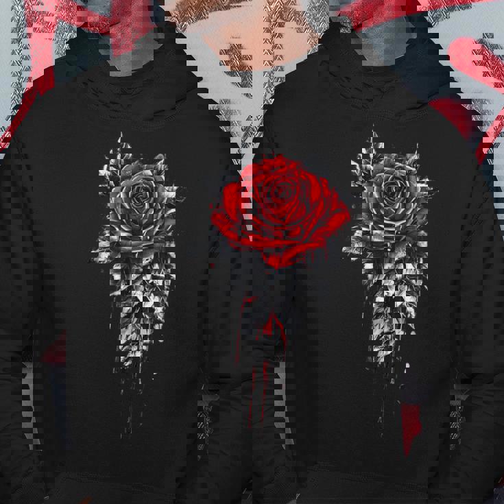 赤いバラ 花 ボタニスト 庭 花 バラ パーカー 面白い贈り物