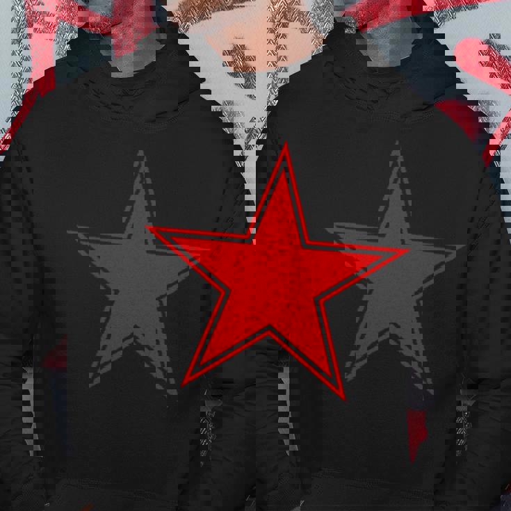 赤い星シャツ パーカー 面白い贈り物