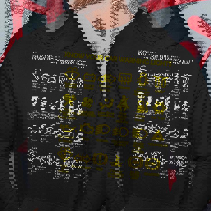 車の警告灯 非常に面白いドライバー パーカー 面白い贈り物