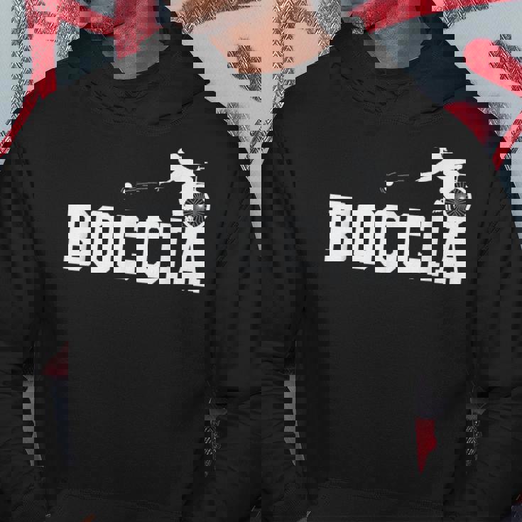 車椅子のボッチャ パーカー 面白い贈り物