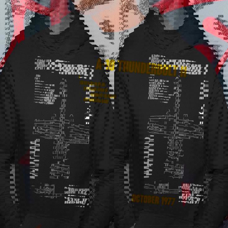 軍用機 A-10 Thunderbolt Ii Warthog Usaf パーカー 面白い贈り物