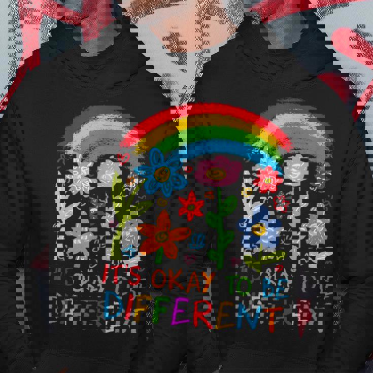 違う虹の花でも大丈夫 パーカー 面白い贈り物