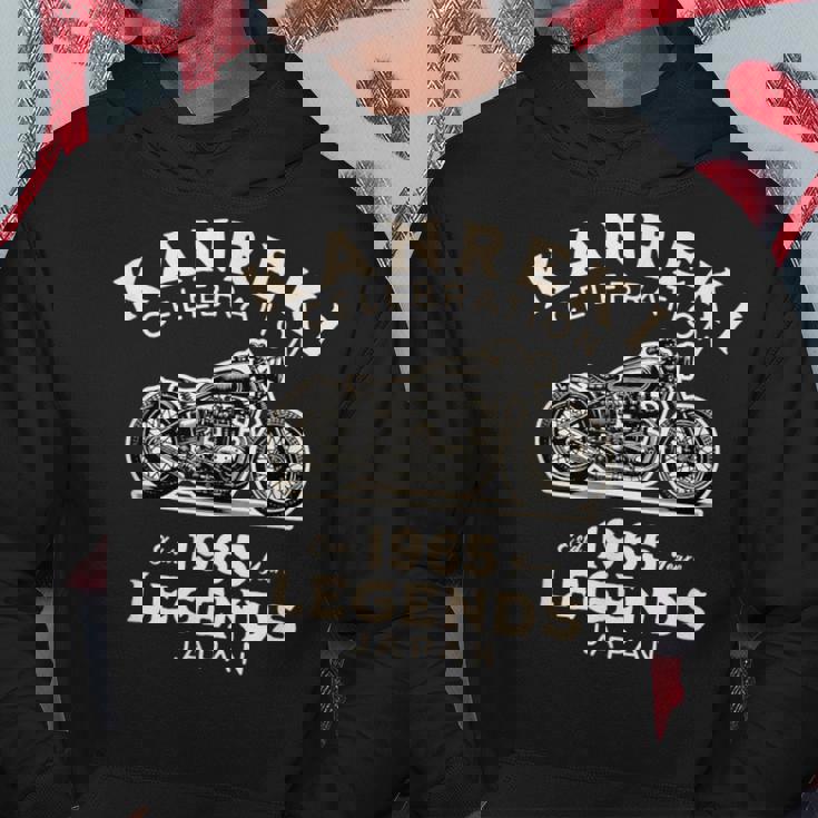 還暦祝い 1965年生まれのバイク好き 2025年60歳記念 かっこいい パーカー 面白い贈り物