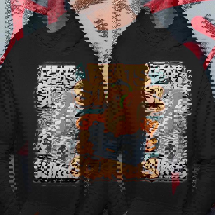 都市公園の都会のリス スタイリッシュで楽しいどんぐりアドベンチャー パーカー 面白い贈り物