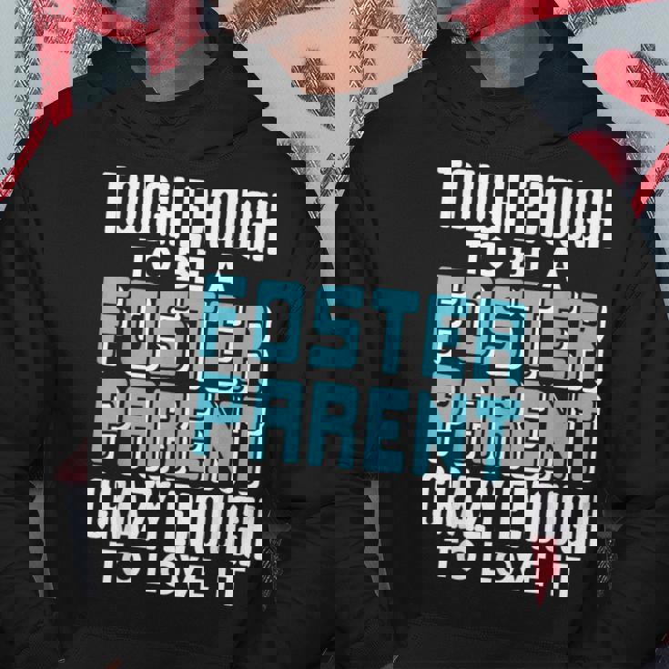 里親になるには十分な強さと情熱 パーカー 面白い贈り物